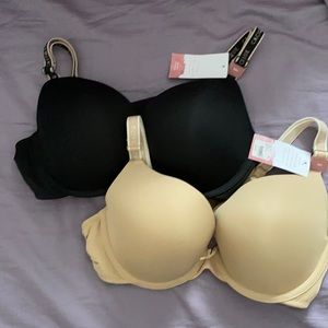 Lane Bryant lightly lined t-shirt bras. Never worn